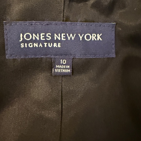 Jones New York Black and Silver Blazer - Picture 6 of 7